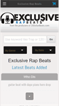 Mobile Screenshot of exclusiverapbeats.com